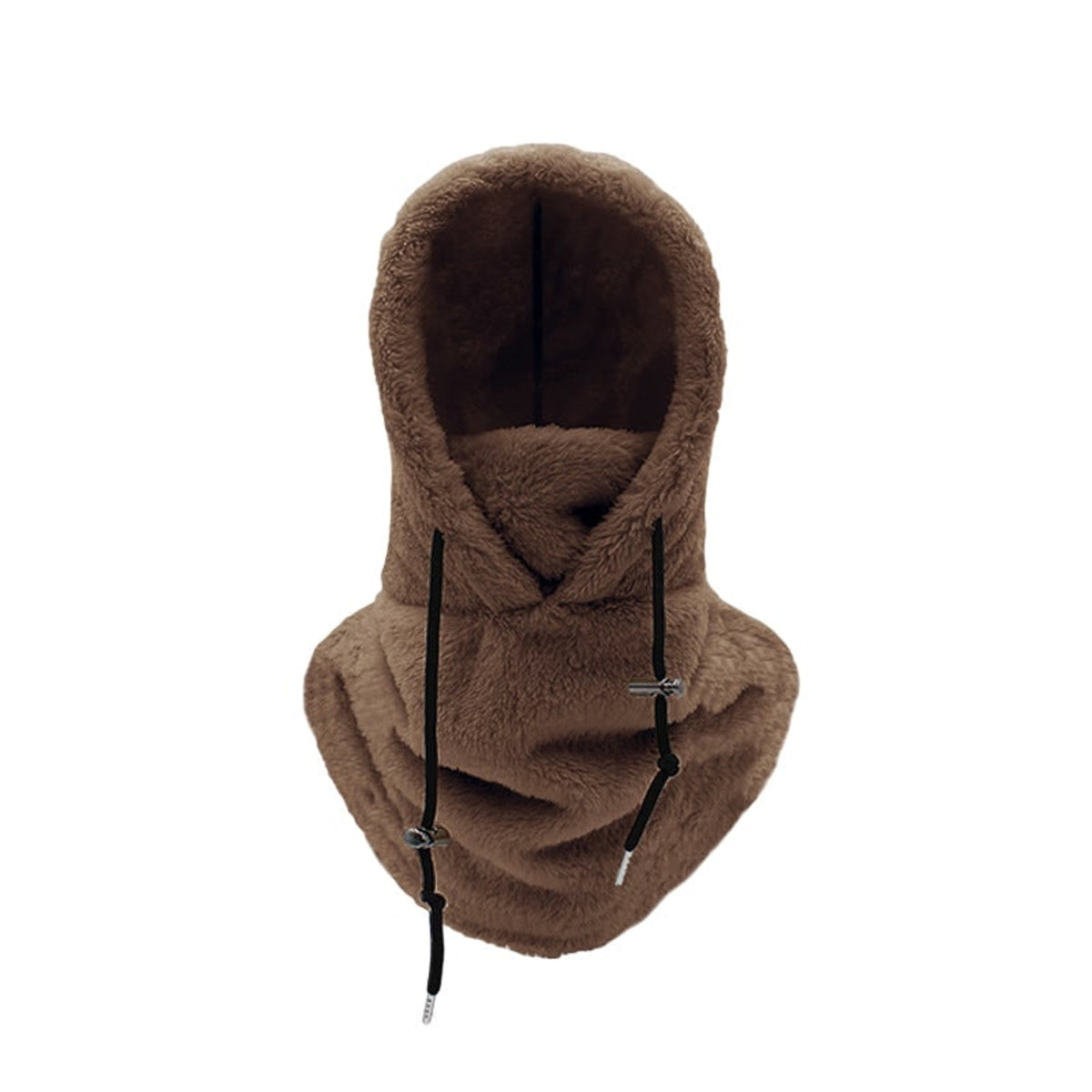 Sherpa Balaclava Ski Mask With Adjustable Hood And Windproof Design - Image 7