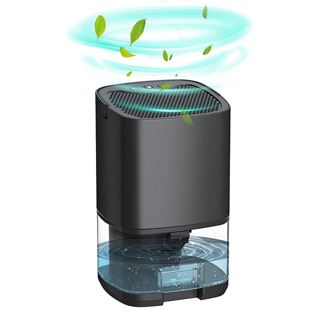 Silent 2-in-1 Air Dehumidifier With Air Purifier For Home And Bedroom - Image 1
