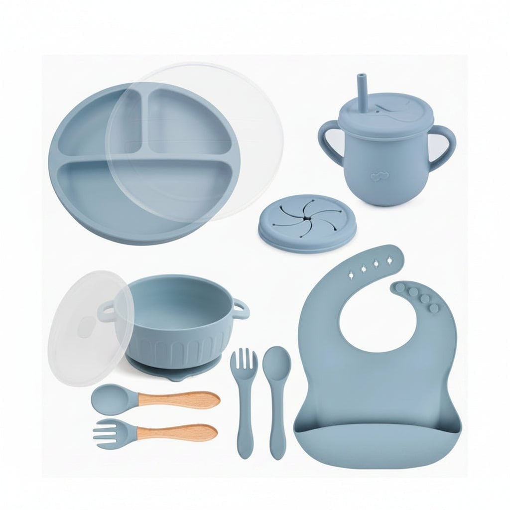 Silicone Feeding Set For Babies Learning To Eat Independently - Image 7