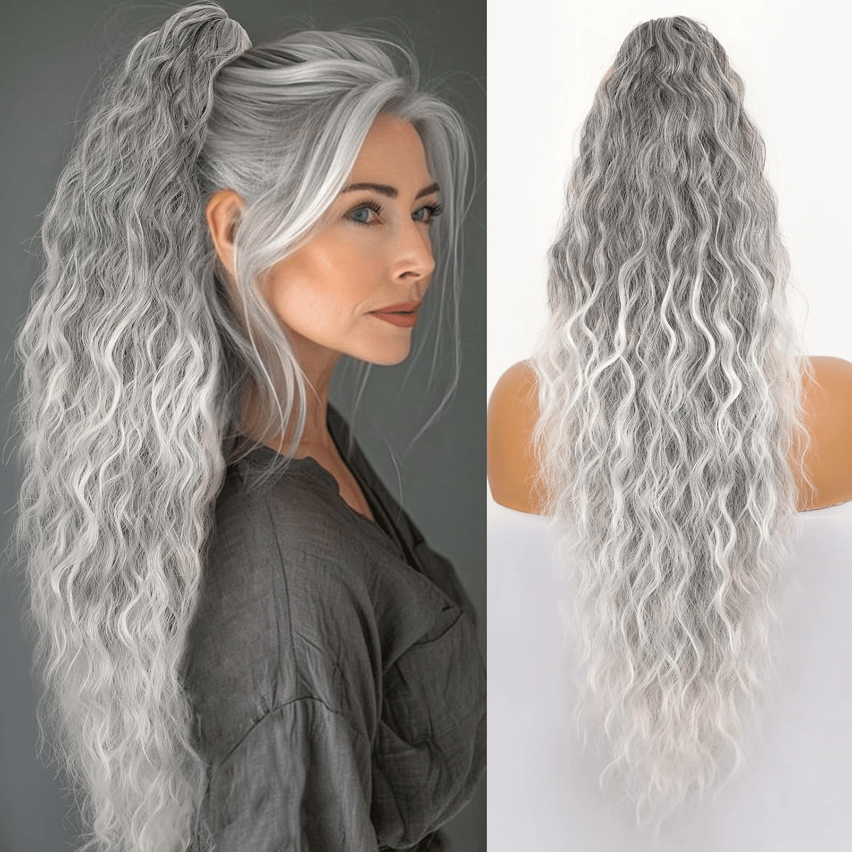 Silkipony Drawstring Ponytail Extension For Instant Volume And Length - Image 3
