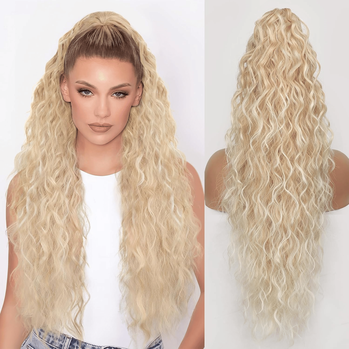 Silkipony Drawstring Ponytail Extension For Instant Volume And Length - Image 4