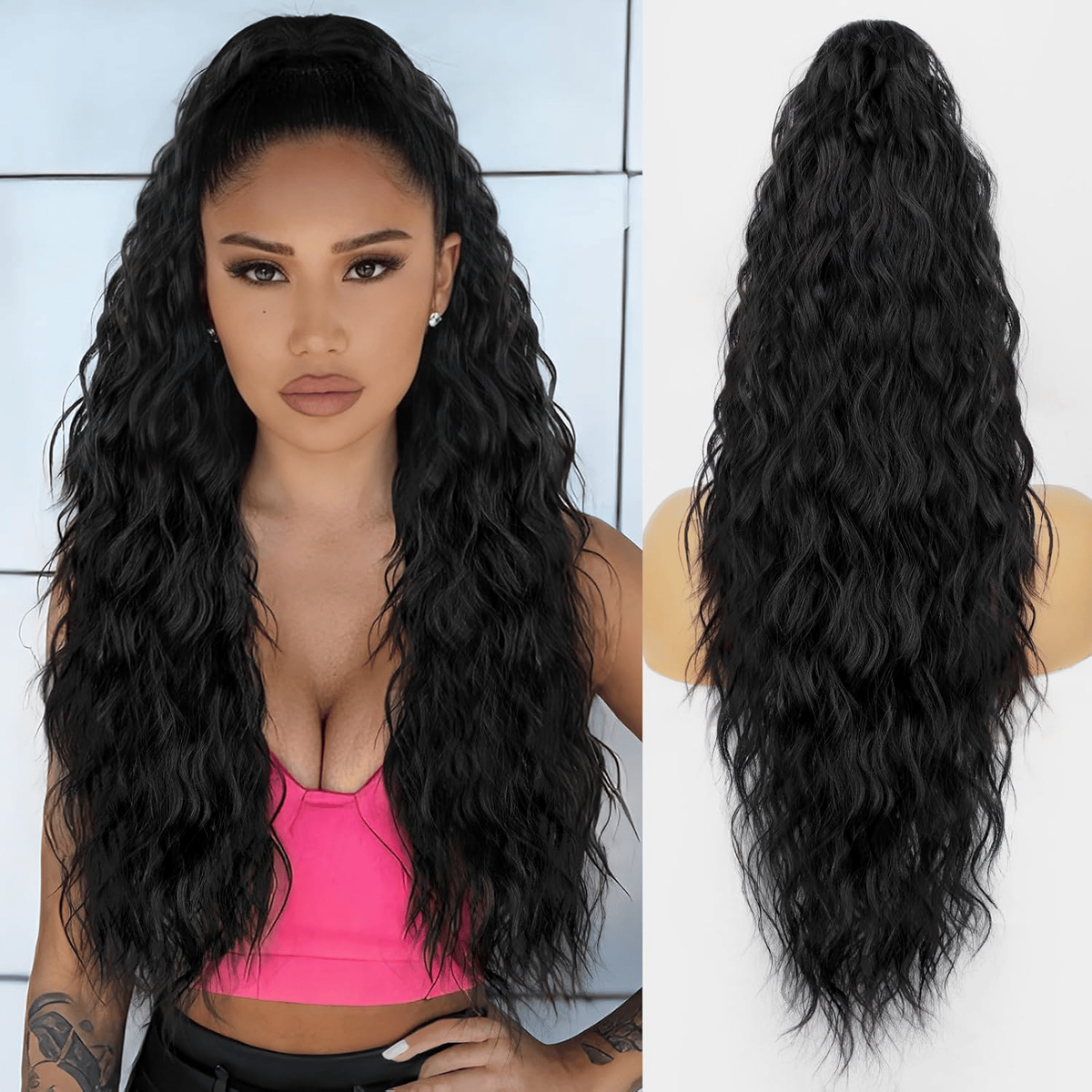 Silkipony Drawstring Ponytail Extension For Instant Volume And Length - Image 6