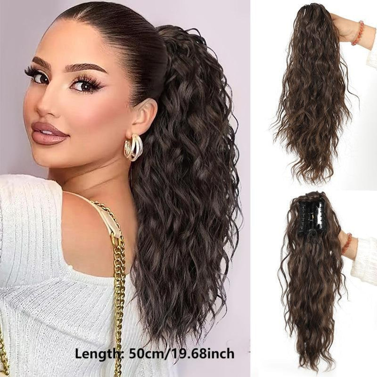Silkipony Drawstring Ponytail Extension For Instant Volume And Length - Image 9