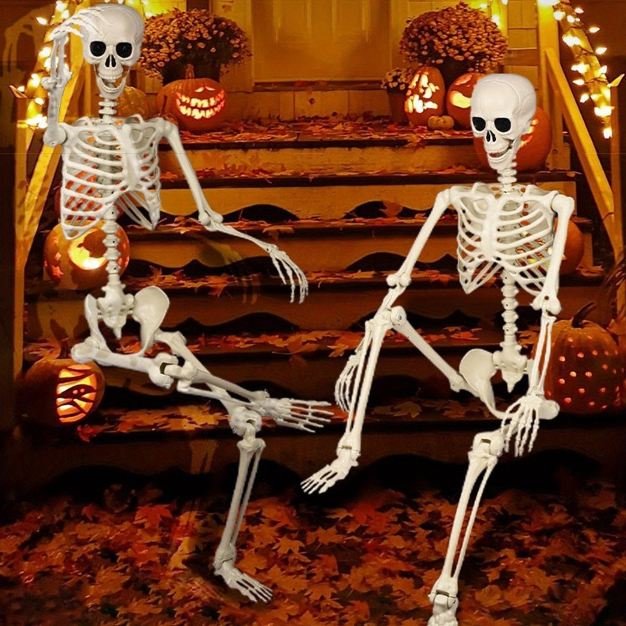 Skeleton Halloween Decor Hassle-Free Indoor Outdoor Flexible-Joint - Image 4