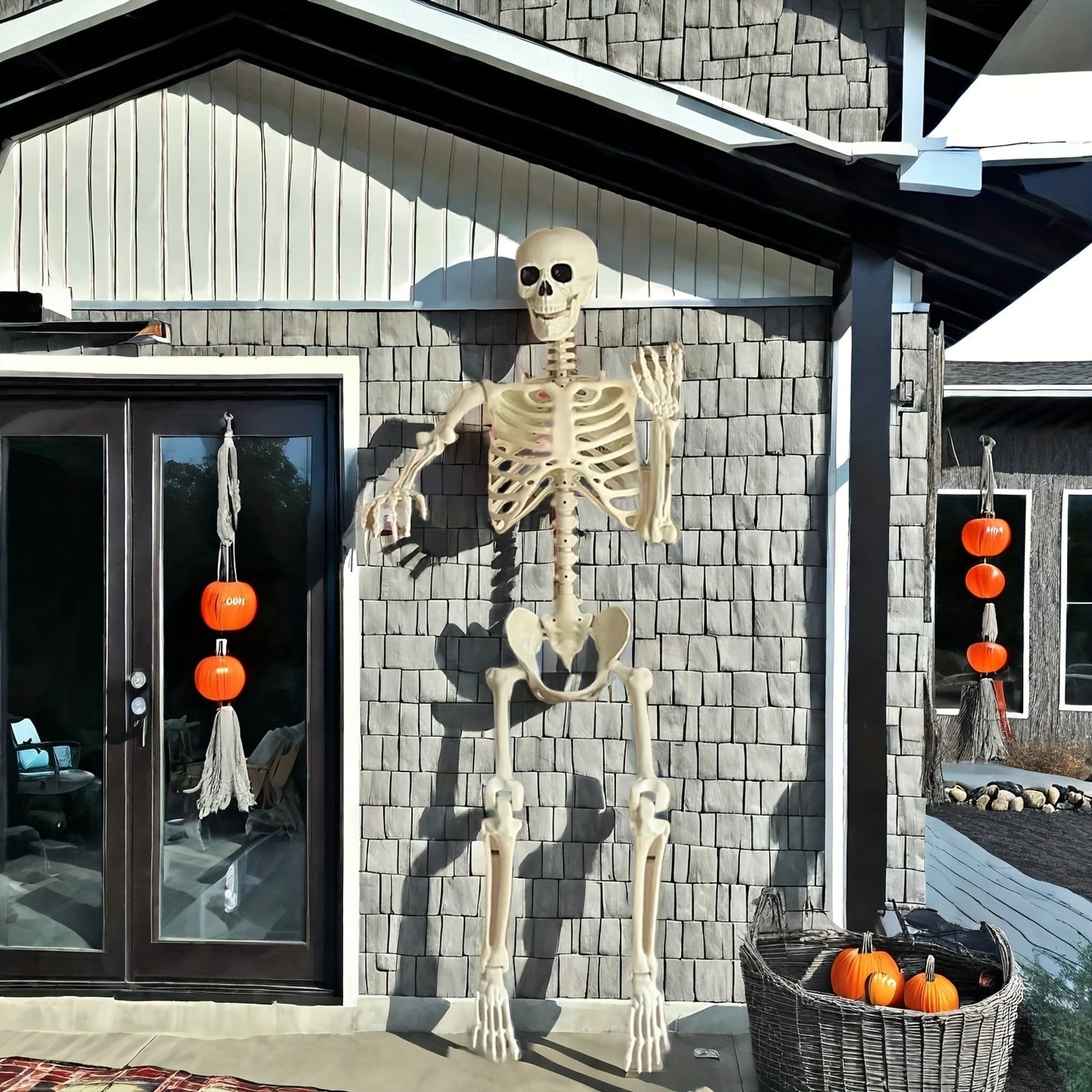 Skeleton Halloween Decor Hassle-Free Indoor Outdoor Flexible-Joint - Image 2