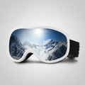 Ski Goggles With Anti-Fog Double Lens And UV Protection For Snowboarding - Image 1