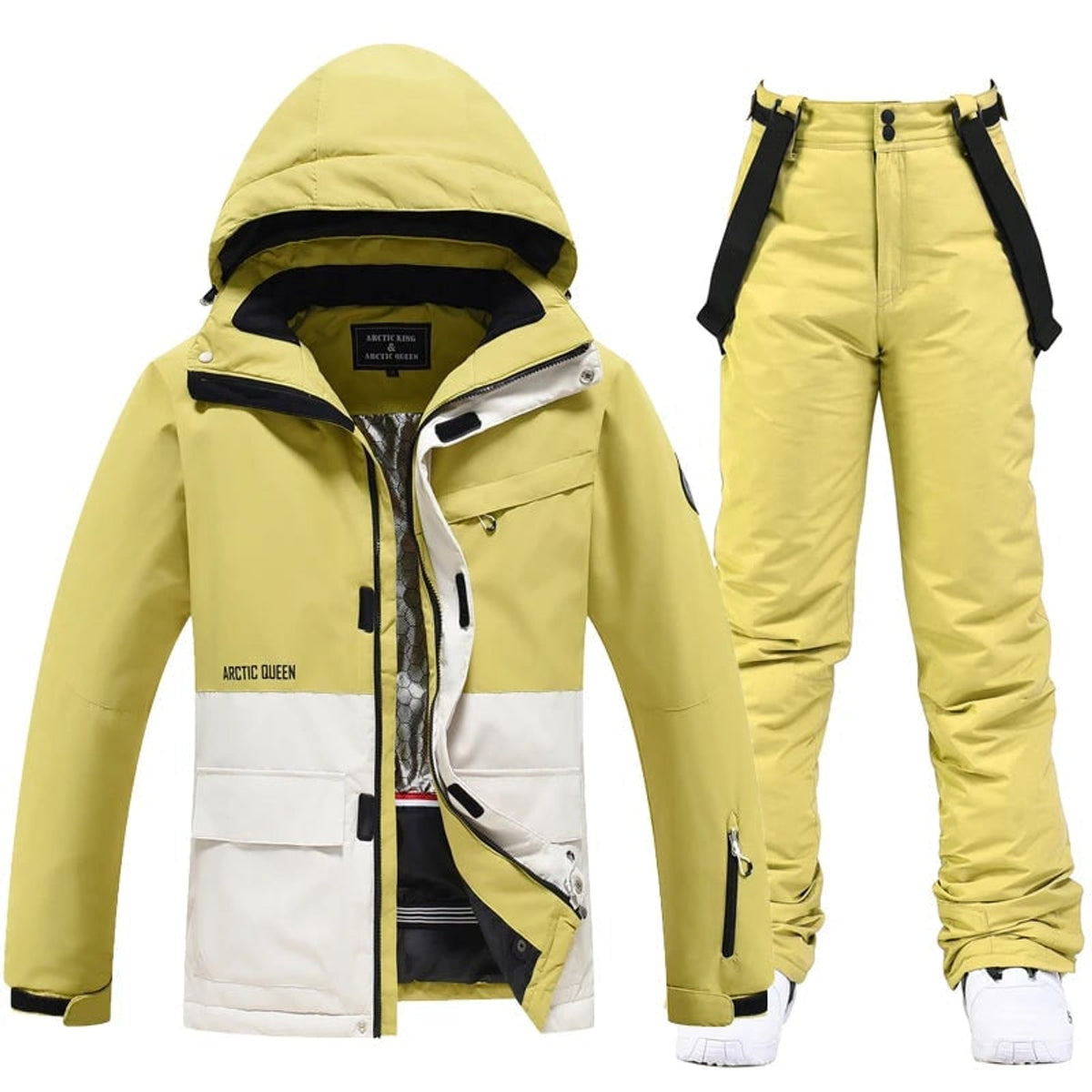 Ski Jacket with Waterproof Two-Piece Suit and Zippered Vents - Image 6