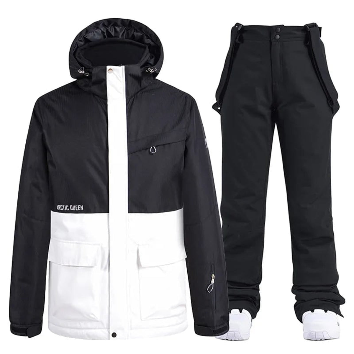 Ski Jacket with Waterproof Two-Piece Suit and Zippered Vents - Image 4