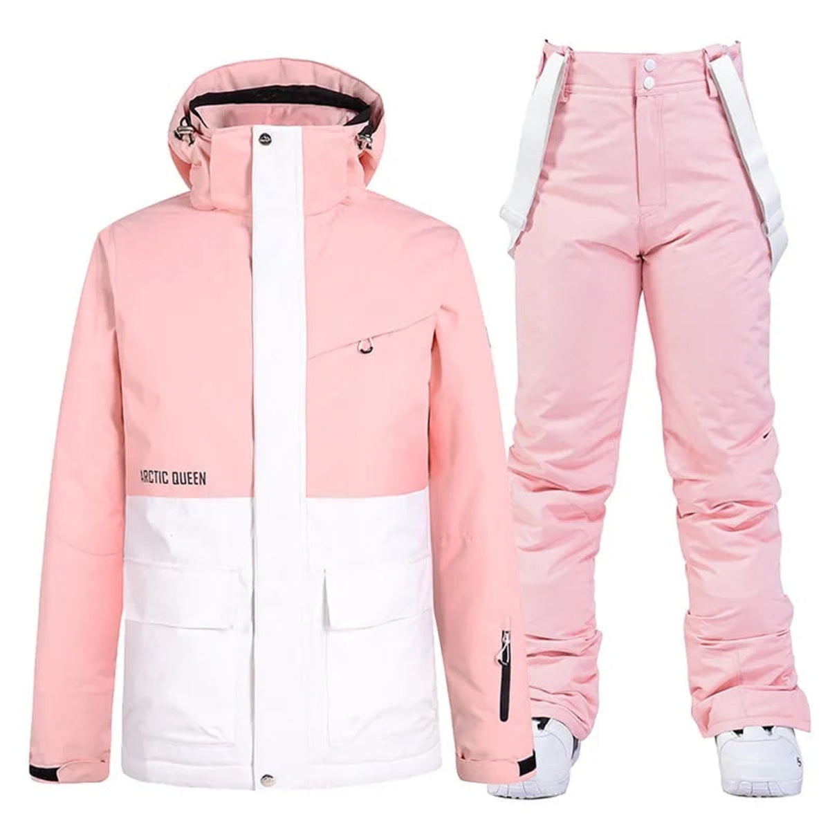 Ski Jacket with Waterproof Two-Piece Suit and Zippered Vents - Image 2