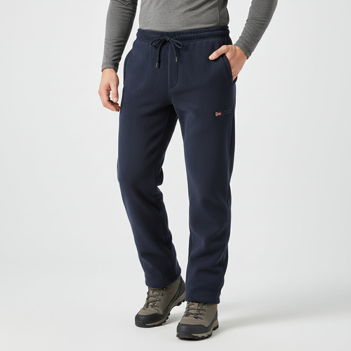 Ski Pants with Adjustable Elastic Waistband and Deep Pockets - Image 2