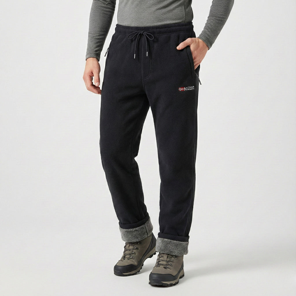 Ski Pants with Adjustable Elastic Waistband and Deep Pockets - Image 1
