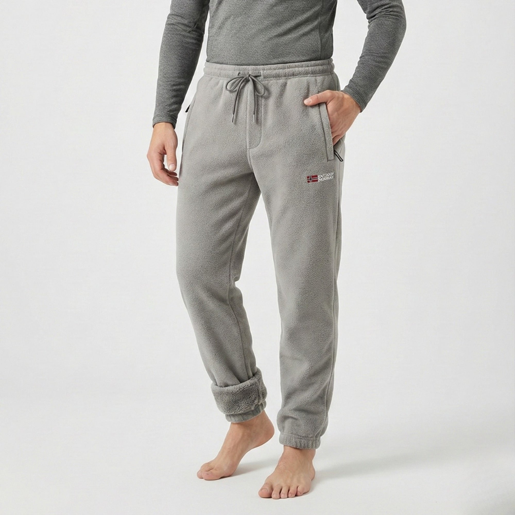 Ski Pants with Adjustable Elastic Waistband and Deep Pockets - Image 3