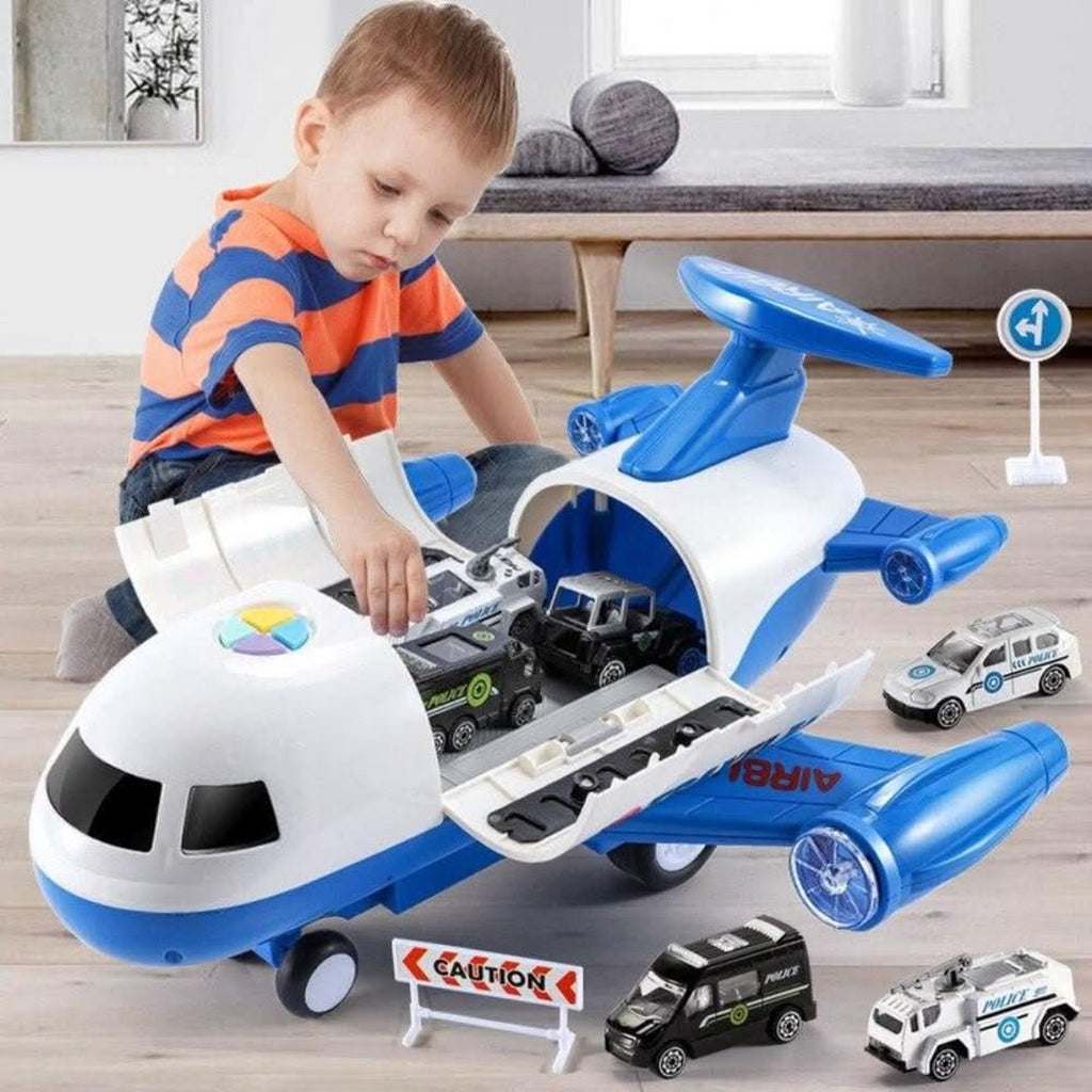 Skyquest Adventure Airplane Playset With Vehicles For Creative Children - Image 4