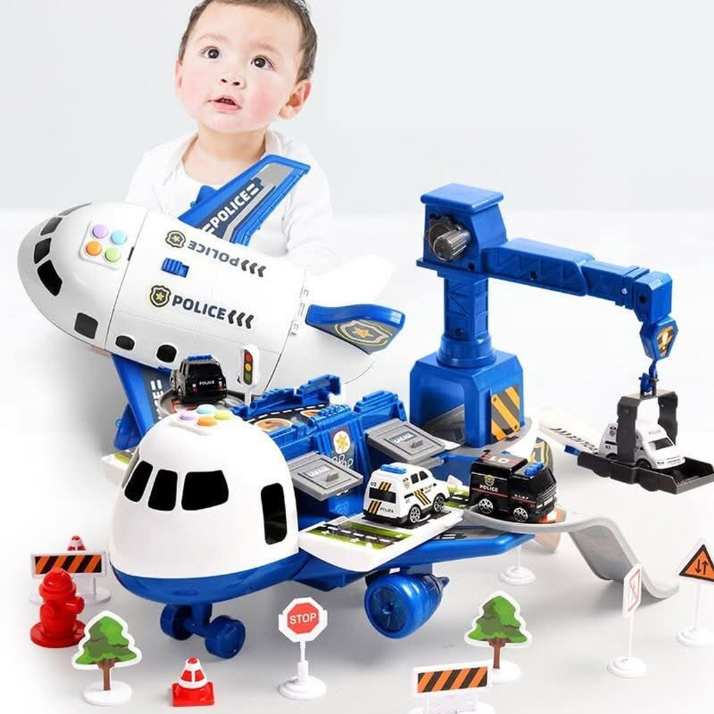 Skyquest Adventure Airplane Playset With Vehicles For Creative Children - Image 6