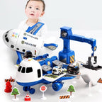 Skyquest Adventure Airplane Playset With Vehicles For Creative Children - Image 6