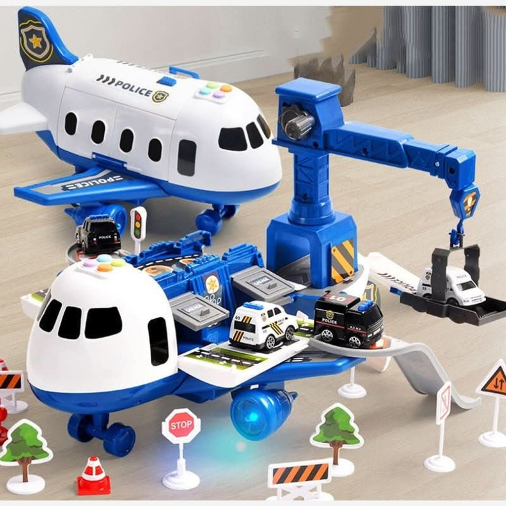 Skyquest Adventure Airplane Playset With Vehicles For Creative Children - Image 8