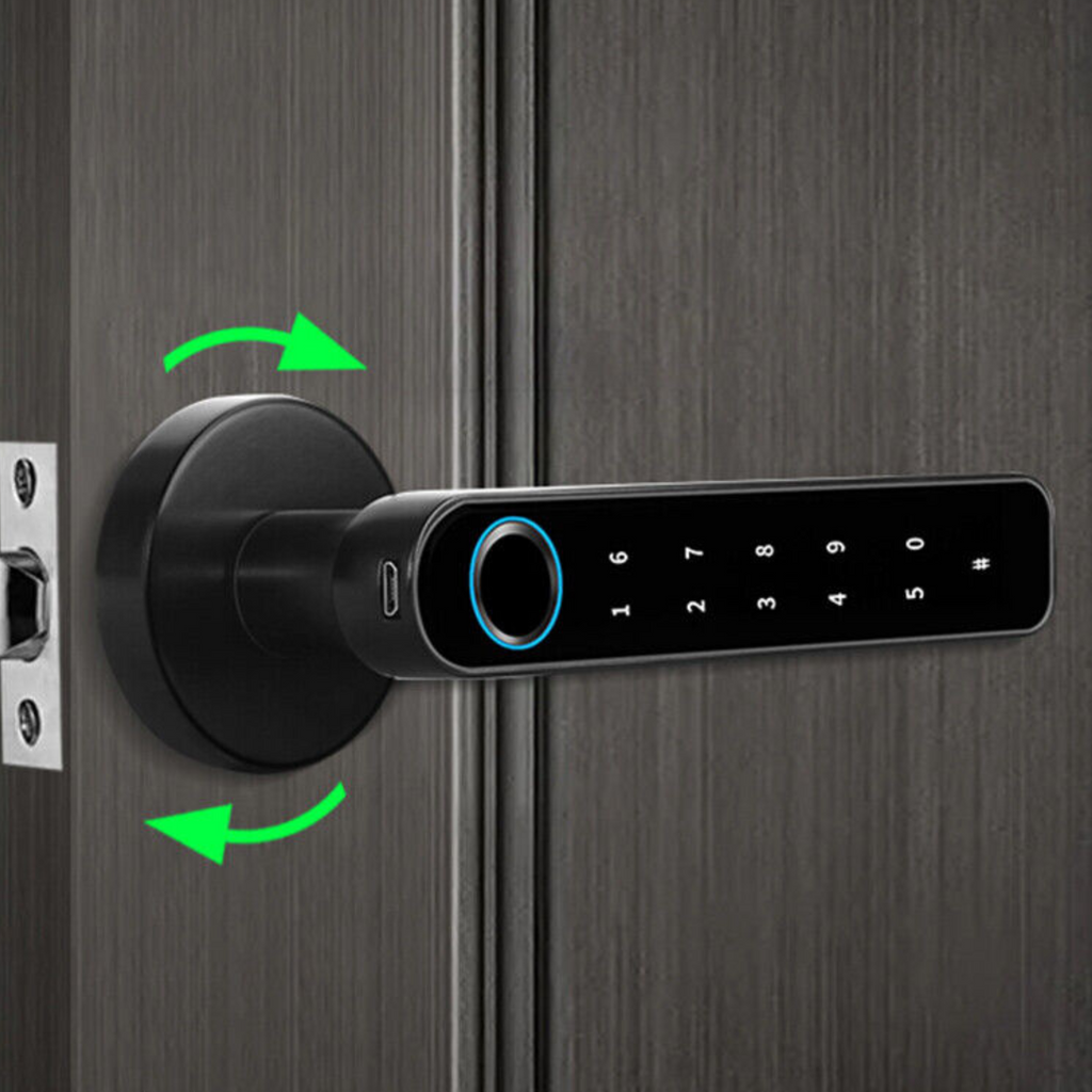 Smart Door Lock With Bluetooth Fingerprint And Mobile App Control - Image 4
