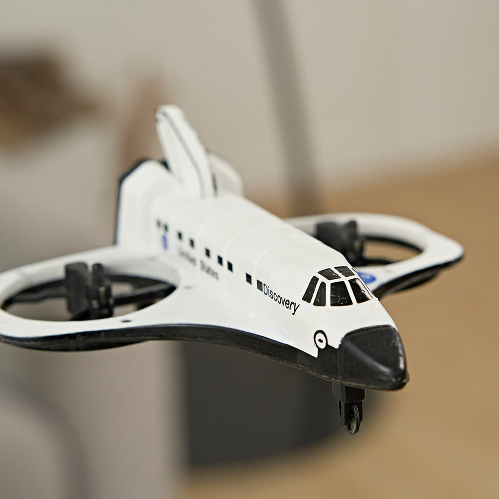 Smithsonian RC Space Shuttle Discovery Drone Remote Controlled Flying Toy - Image 2