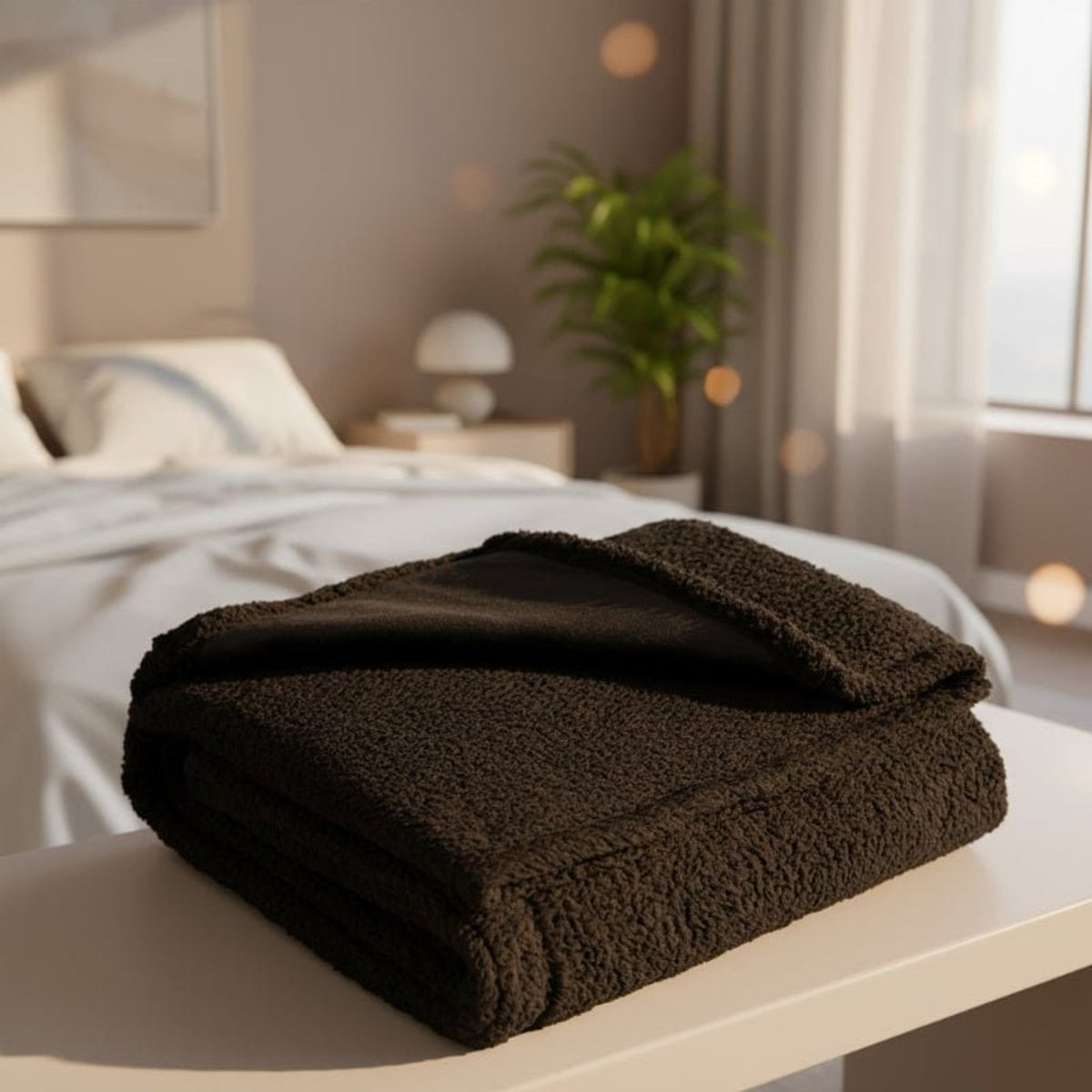 Soft Plush Fleece Waterproof Love Blanket - Image 1
