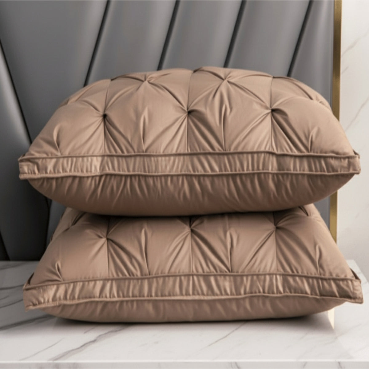 Soft Support Goose Down Pillow With Adaptive Fill - Image 5