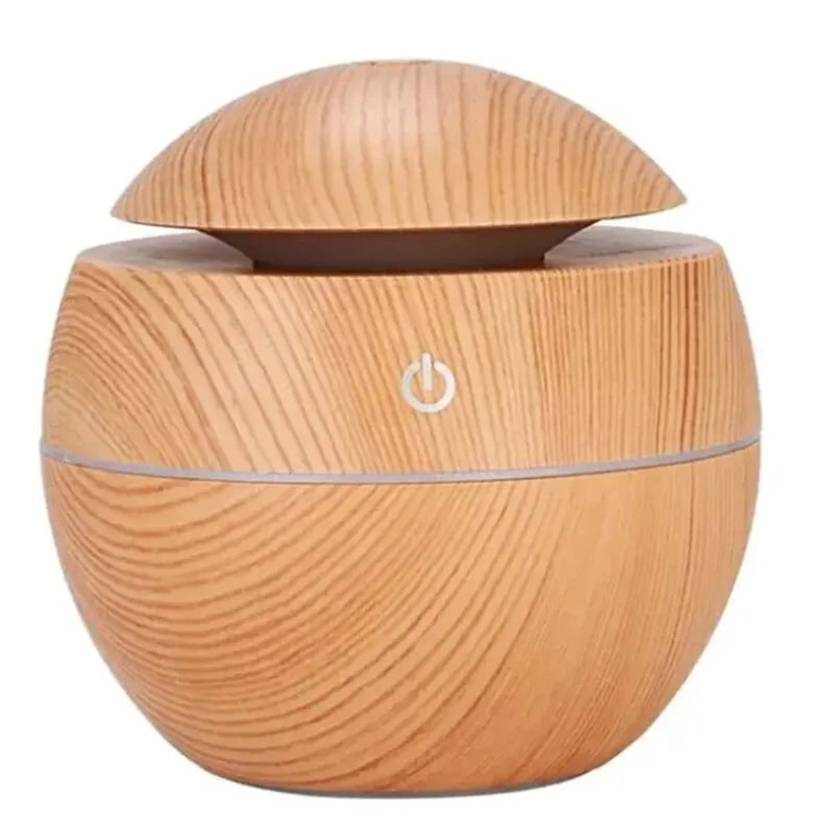 Spherical Wooden Humidifier With USB LED Light - Image 6