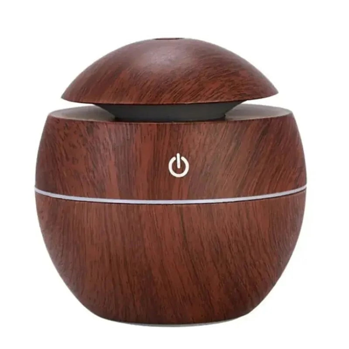 Spherical Wooden Humidifier With USB LED Light - Image 8