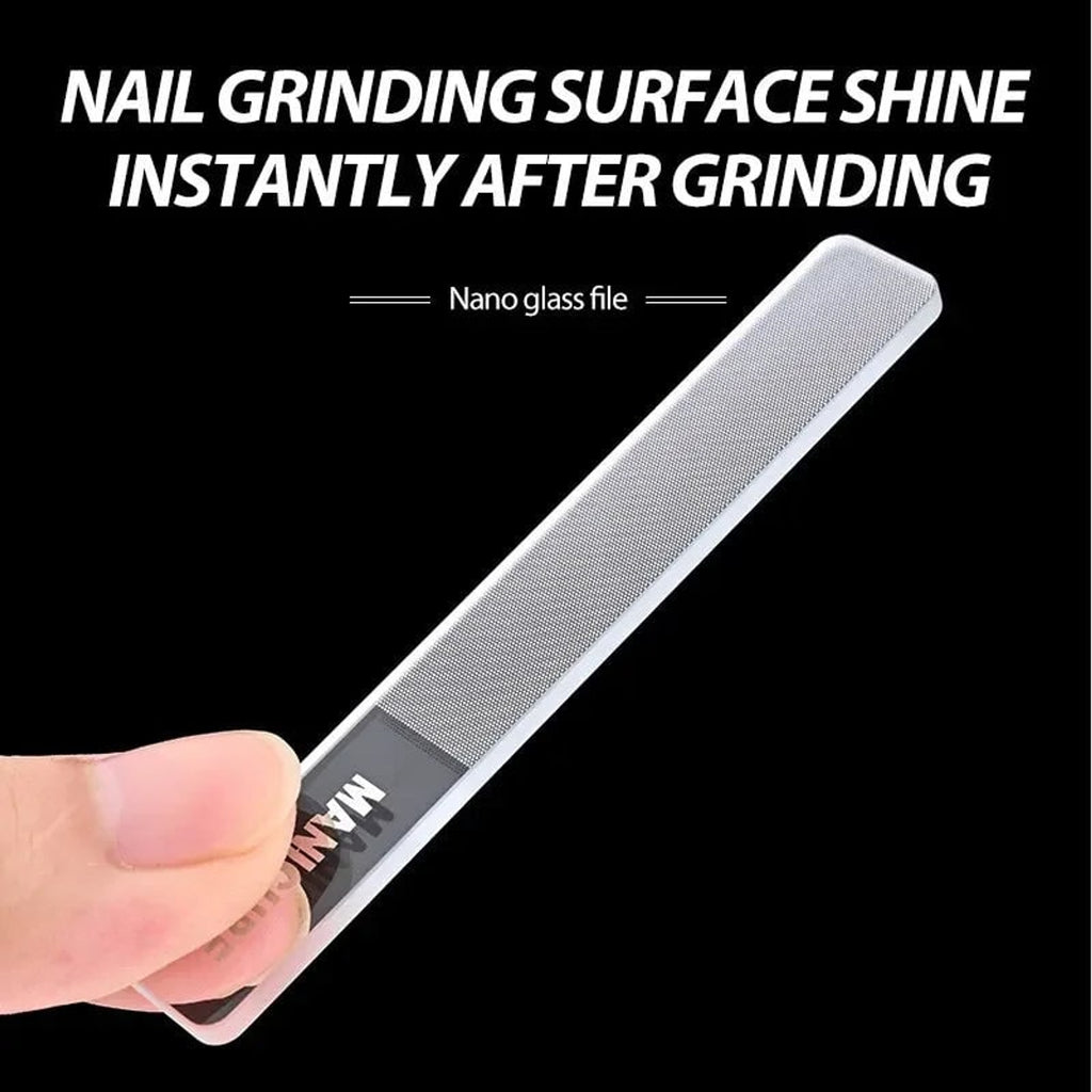Stainless Steel Nail Care Set With Manicure Tools In Storage Box - Image 4