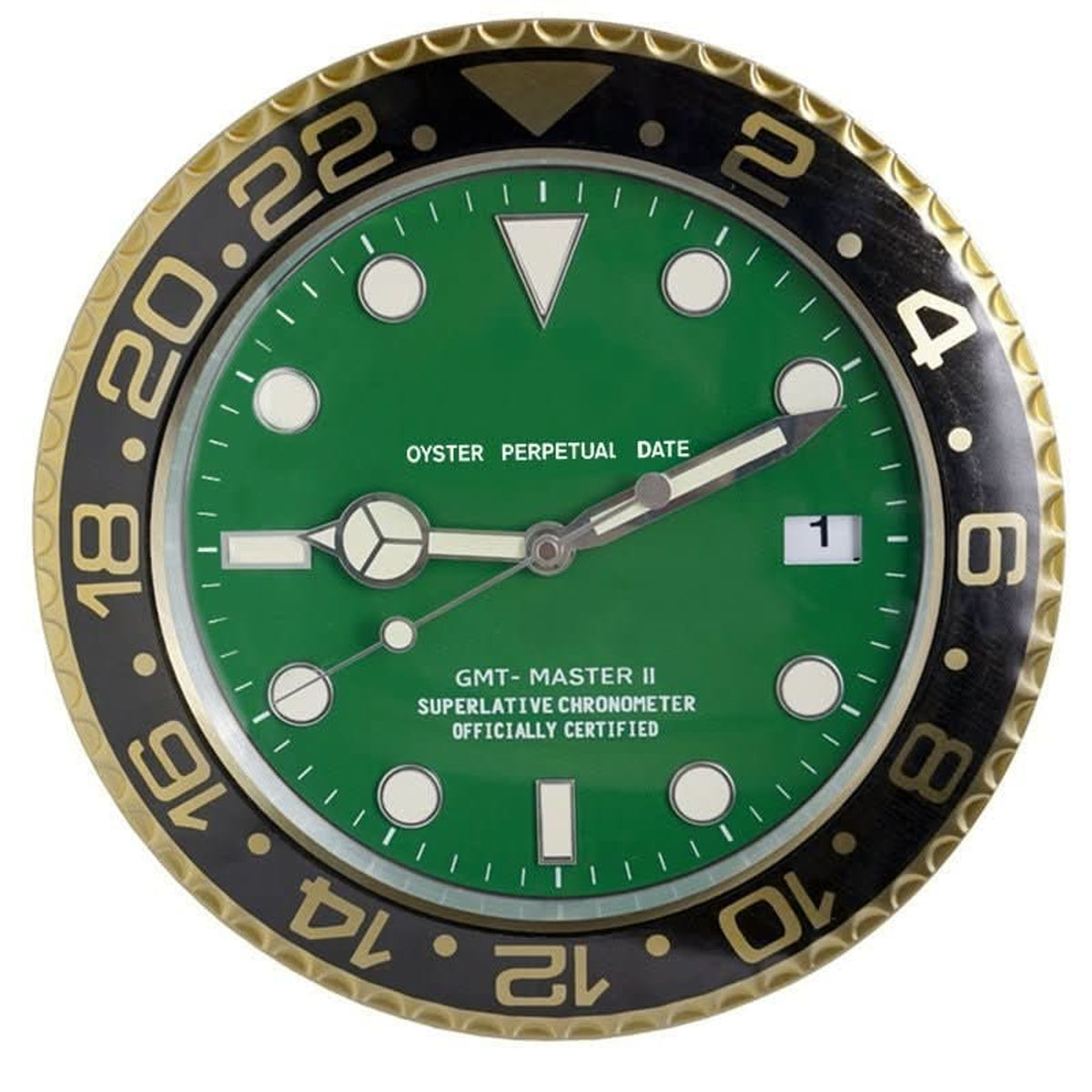 Stainless Steel Silent Wall Clock With Luminous Hands - Image 8