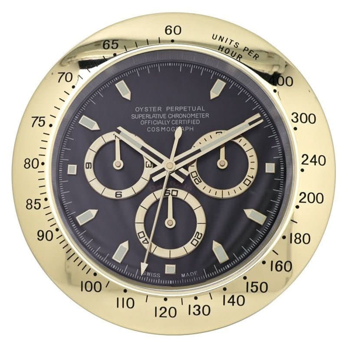 Stainless Steel Silent Wall Clock With Luminous Hands - Image 9