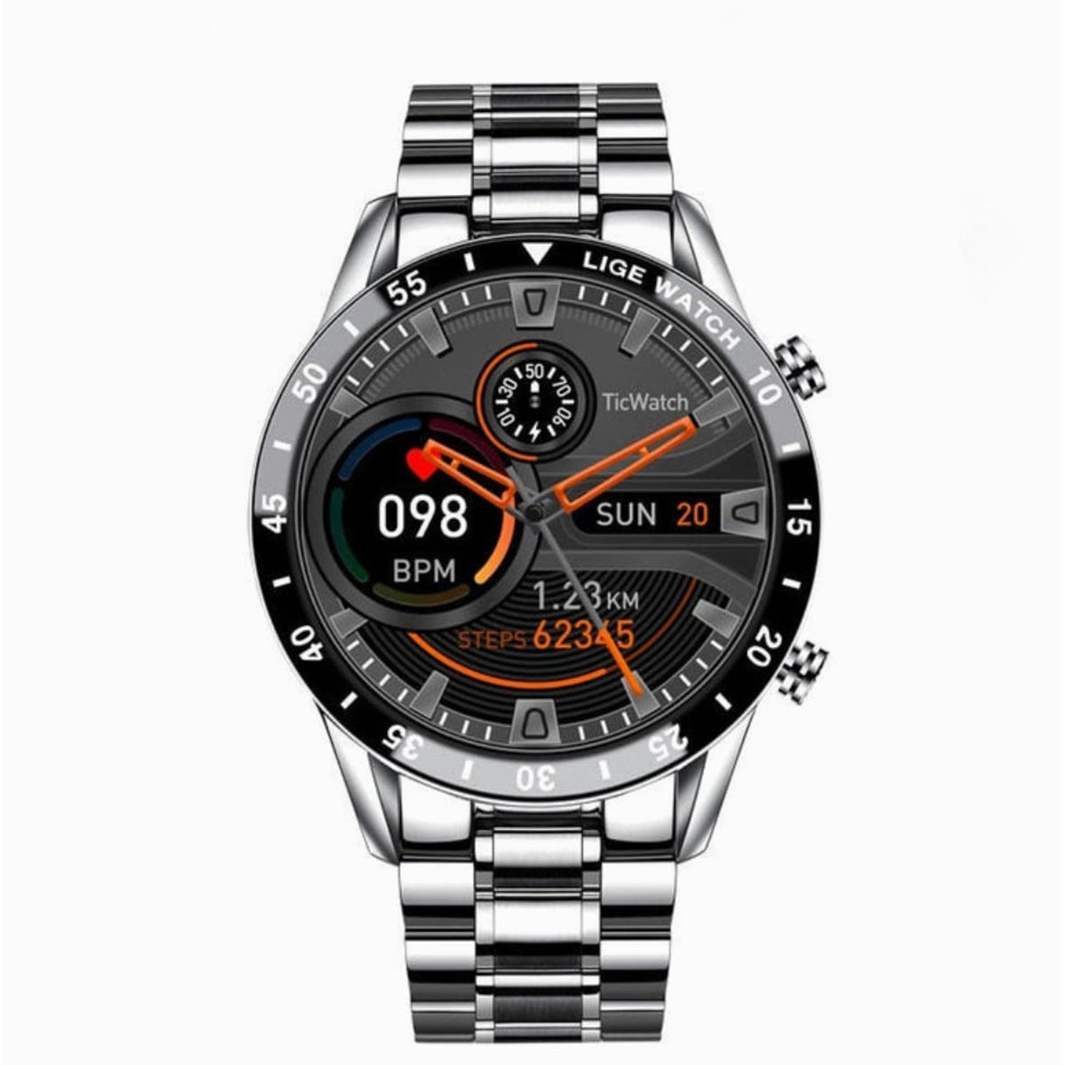 Stainless Steel Smart Watch With Amoled Display And 4G Connectivity - Image 6