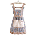 Stylish Cooking Apron With Elegant Floral Design Perfect For Home And Restaurant Use - Image 2