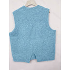 Sweater Vests with Flattering Cable-Knit Fit and Round Neck - Image 8