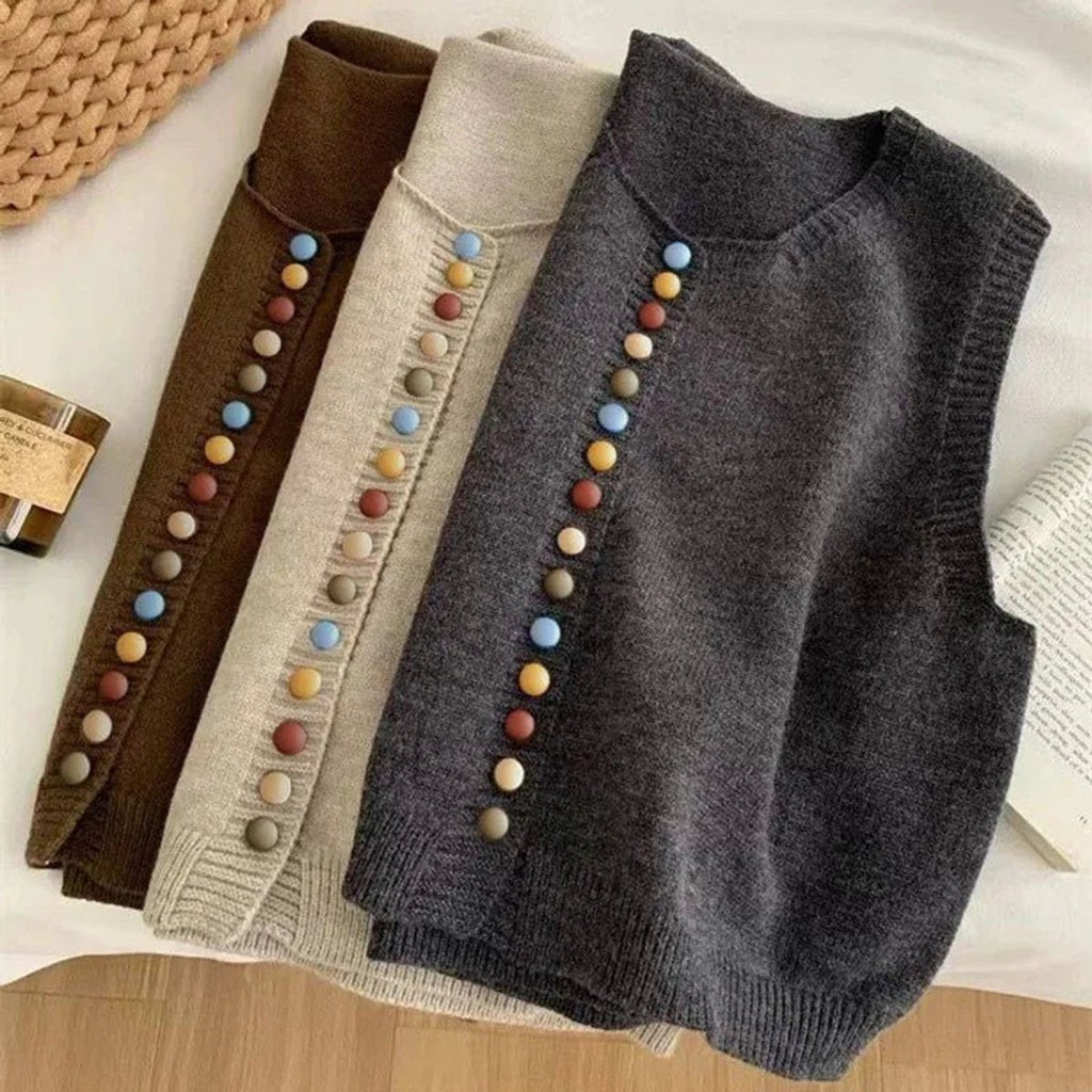 Sweater Vests with Flattering Knit Fit and Scoop Neckline - Image 7