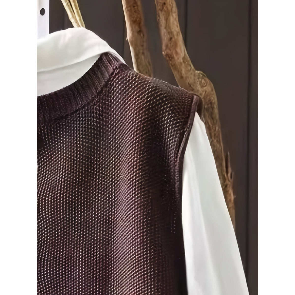 Sweater Vests with Flattering Two Piece and V-Neck - Image 5