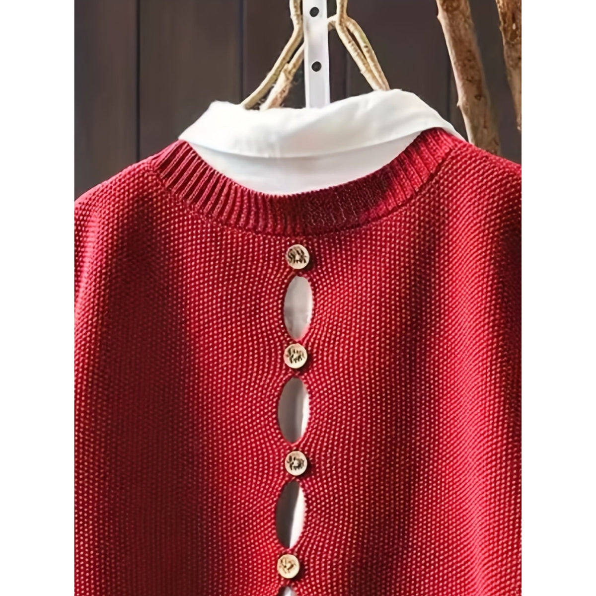 Sweater Vests with Flattering Two Piece and V-Neck - Image 9