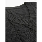 Sweater Vests with Relaxed Knit Fit and V-Neck - Image 26