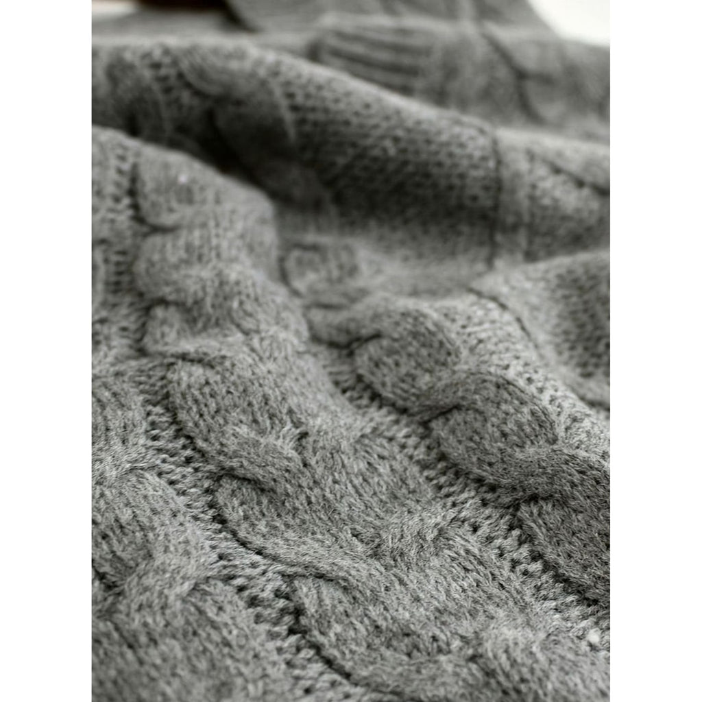 Sweater Vests with Relaxed Knit Fit and V-Neck - Image 6