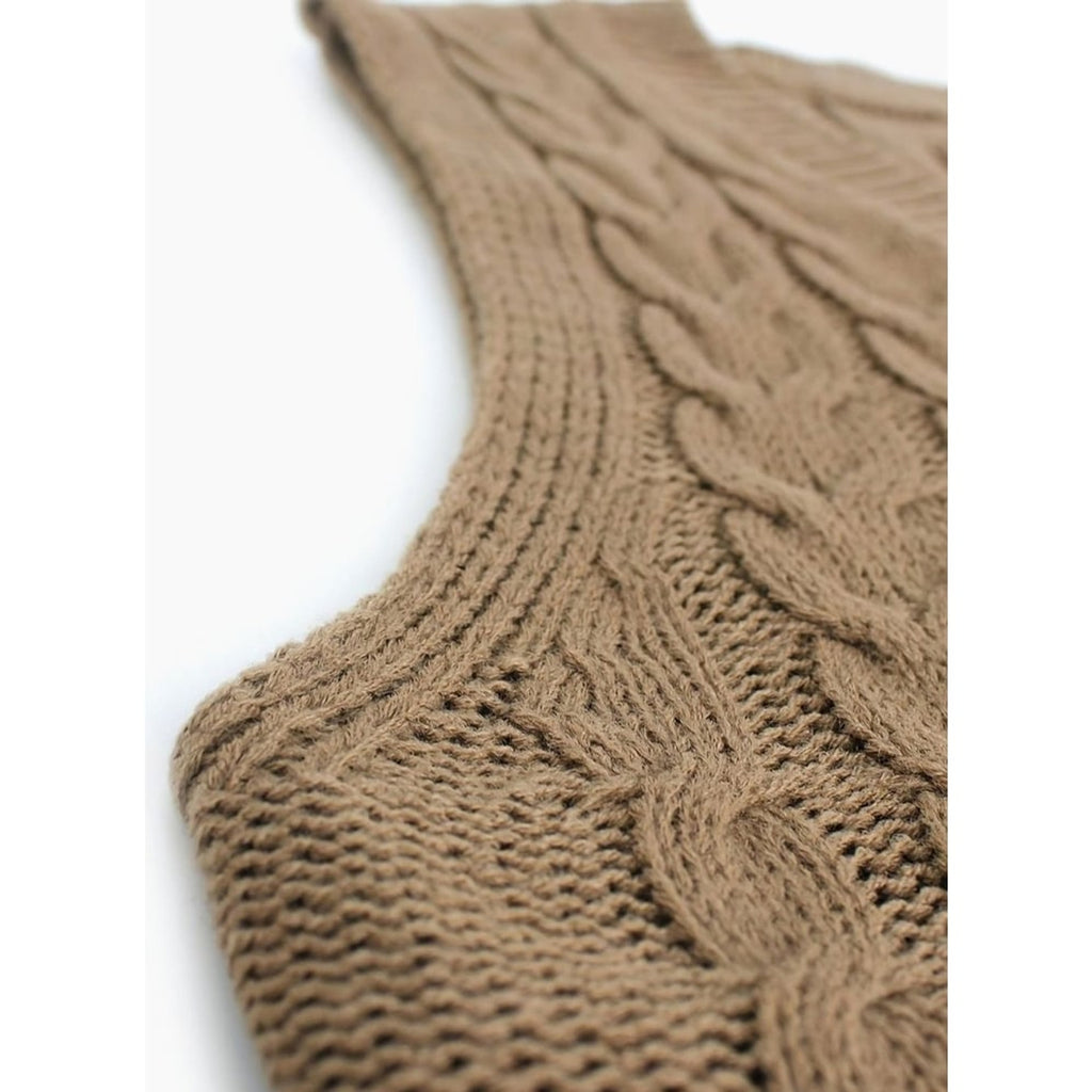 Sweater Vests with Relaxed Knit Fit and V-Neck - Image 60