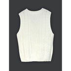 Sweater Vests with Relaxed Knit Fit and V-Neck - Image 79