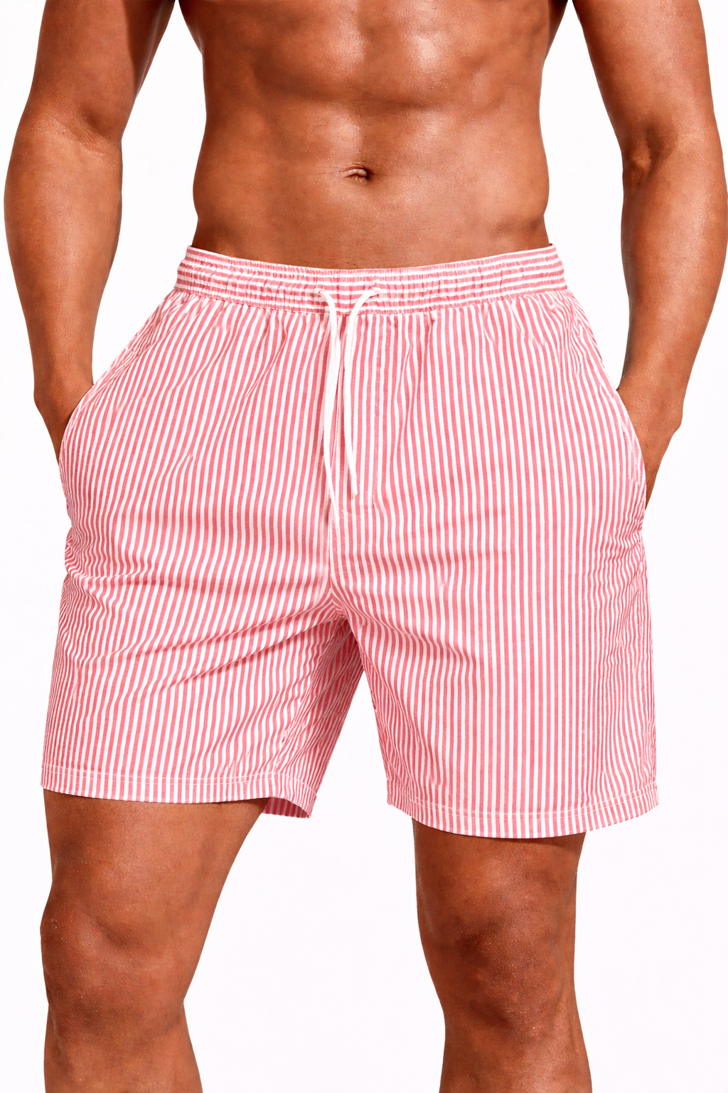 NOVA | Men’s Quick Dry Swim Shorts – Lightweight Beach Shorts with Elastic Waist
