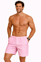 NOVA | Men’s Quick Dry Swim Shorts – Lightweight Beach Shorts with Elastic Waist
