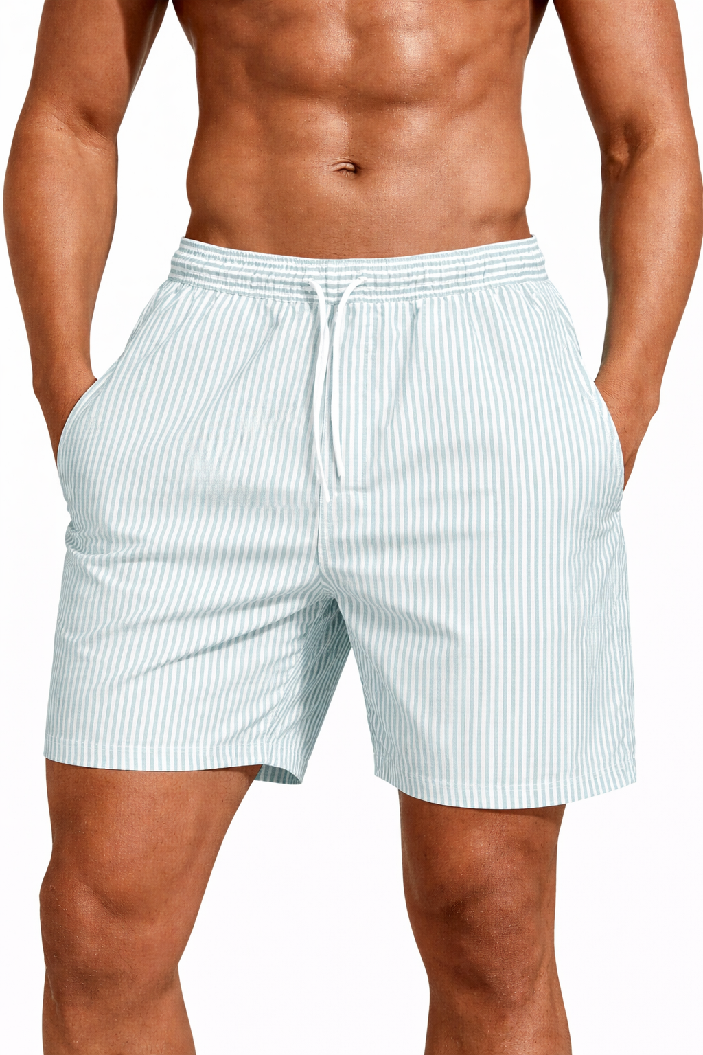 NOVA | Men’s Quick Dry Swim Shorts – Lightweight Beach Shorts with Elastic Waist