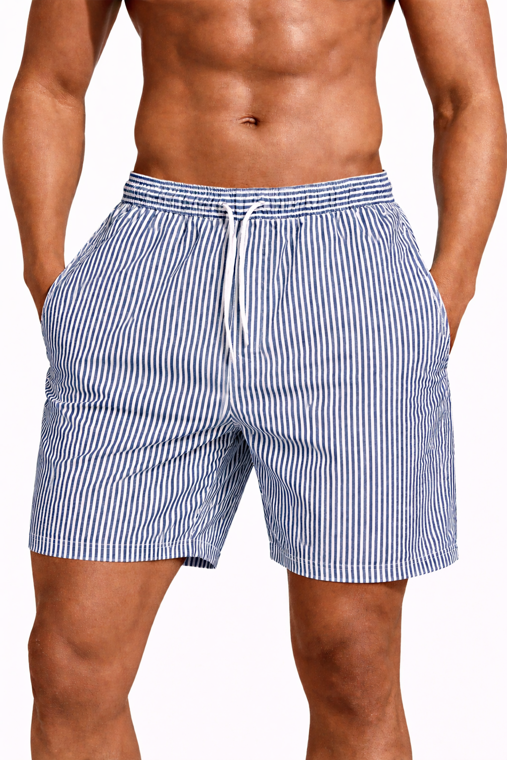 NOVA | Men’s Quick Dry Swim Shorts – Lightweight Beach Shorts with Elastic Waist