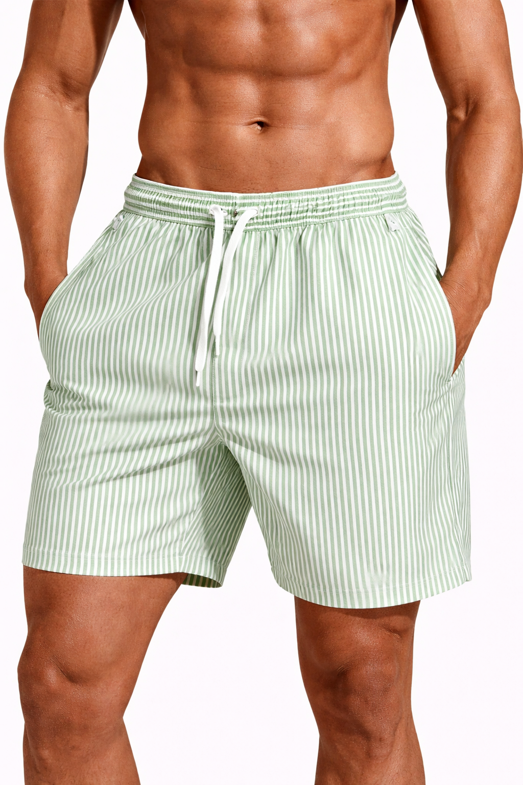 NOVA | Men’s Quick Dry Swim Shorts – Lightweight Beach Shorts with Elastic Waist