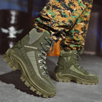 Tactical Boots with Rugged Military Style and Lace-Up - Image 4