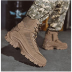 Tactical Boots with Rugged Military Style and Lace-Up - Image 5