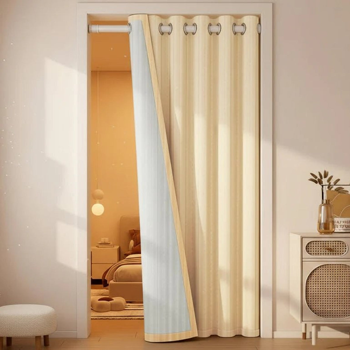 Thermal Insulated Curtain Heavy Climate-Insulated Winter For Warmth And Comfort With Effective Insulation And Reducing For Windows - Image 1