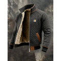 Thermal Jacket with Fur-Lined Bomber and Quilted Exterior - Image 1