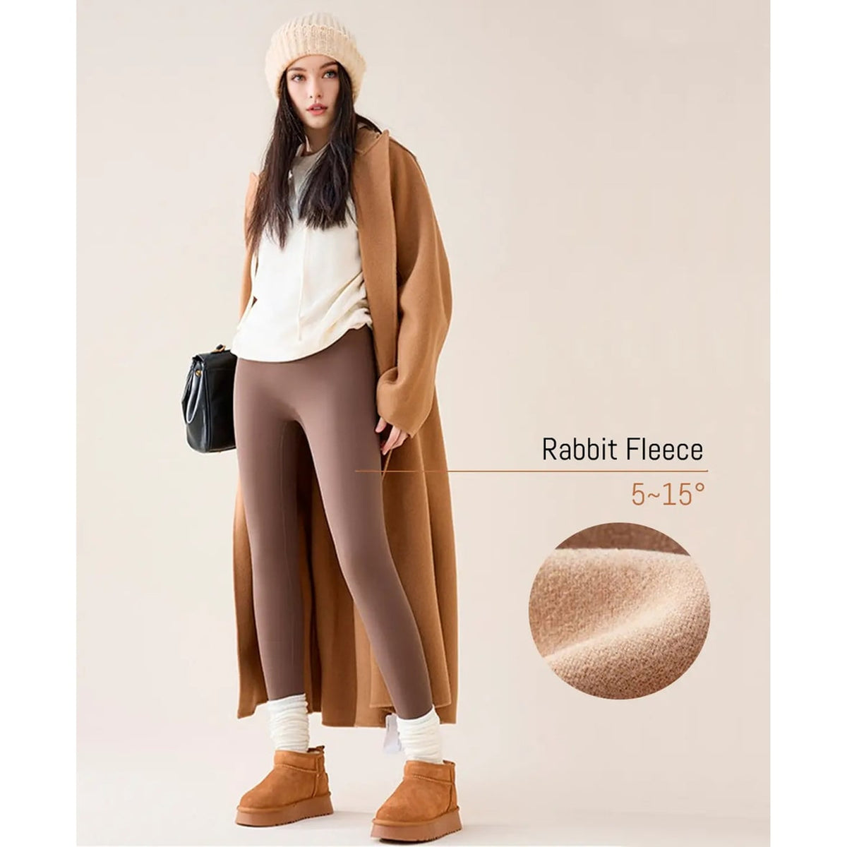 Thermal Leggings with Sleek Compression Fit and Full-Length - Image 2