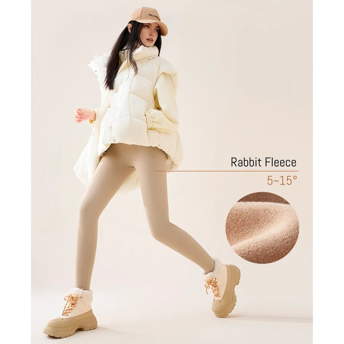Thermal Leggings with Sleek Compression Fit and Full-Length - Image 5